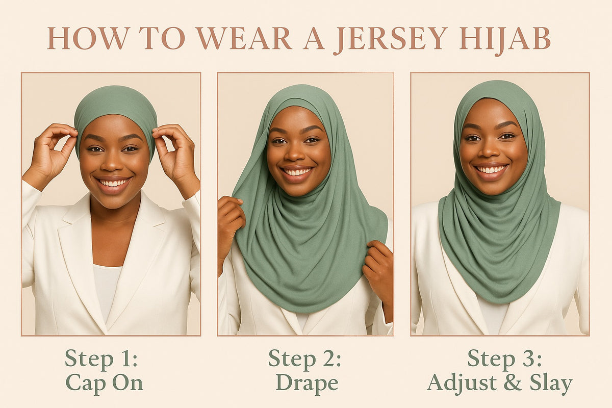 Jersey Hijab + Undercap Combo image 3