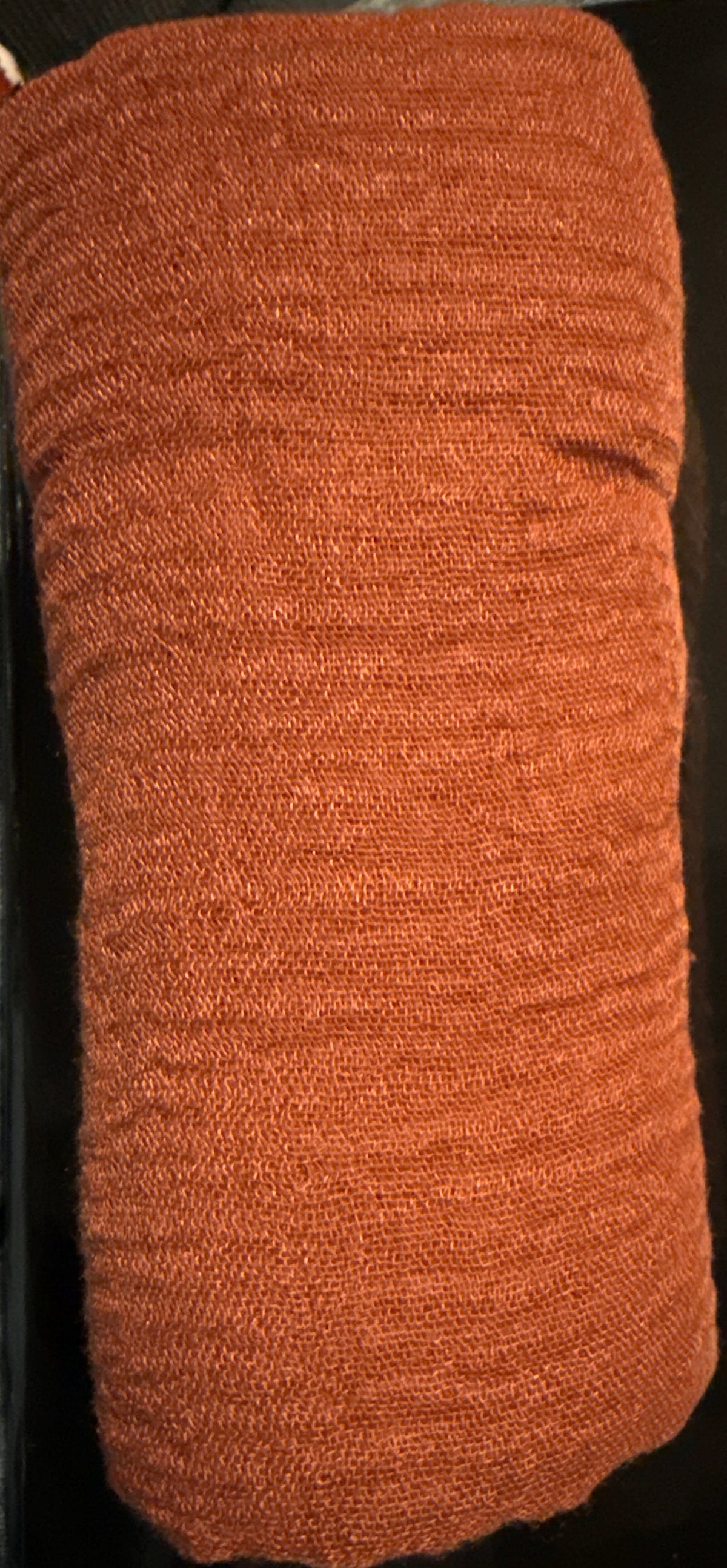 Cotton Crinkle - Copper Brown  image 0