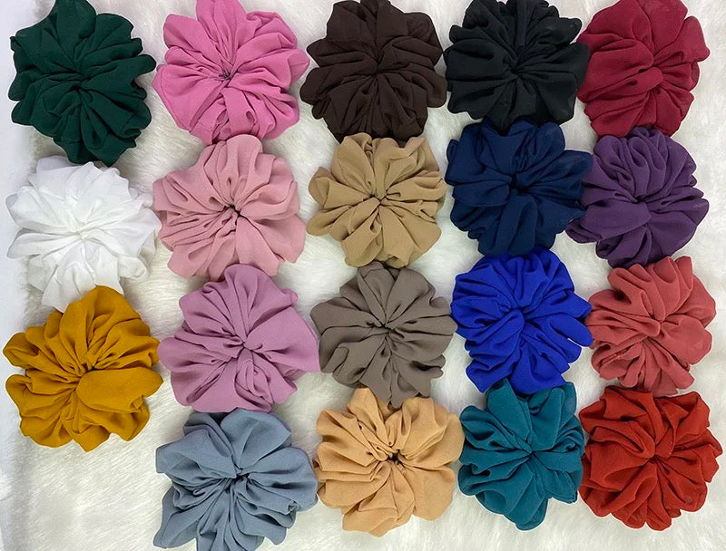 Chiffon Hair Scrunchies image 6