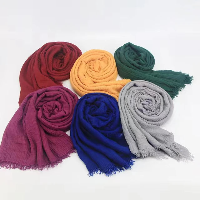 Cotton Crinkle - Burgundy  image 2